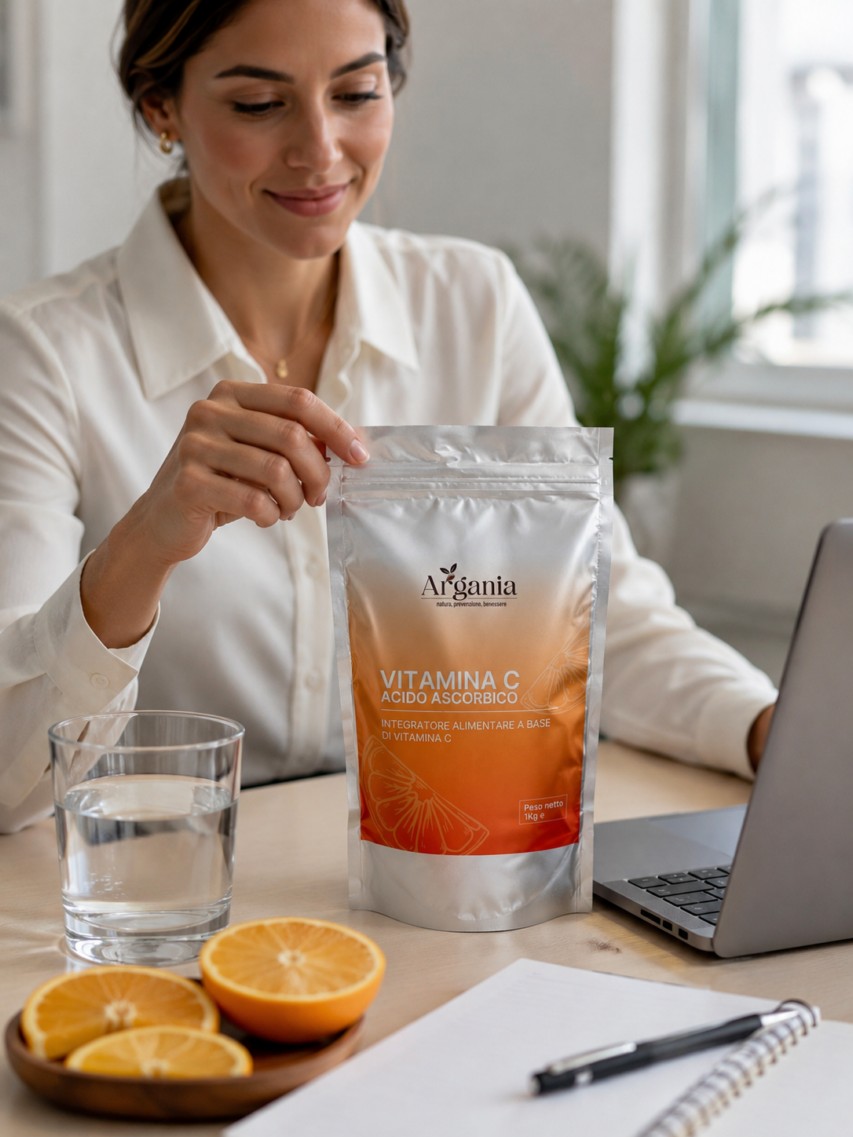 Acido ascorbico in polvere per integrazione di vitamina C 2