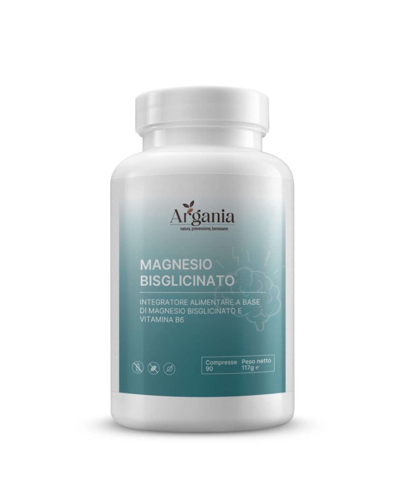Integratore di Magnesio bisglicinato Argania